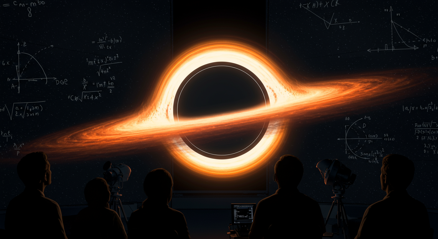 Imagen-The First Black Hole Image: How Einstein's Theory Was Finally Visualized