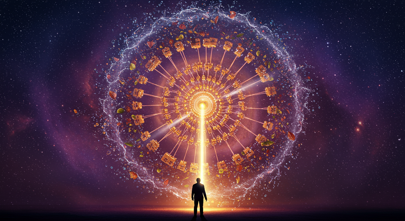 Imagen-The Universe as a Quantum Computer: Leonard Susskind's Revolutionary Insights on Information Processing