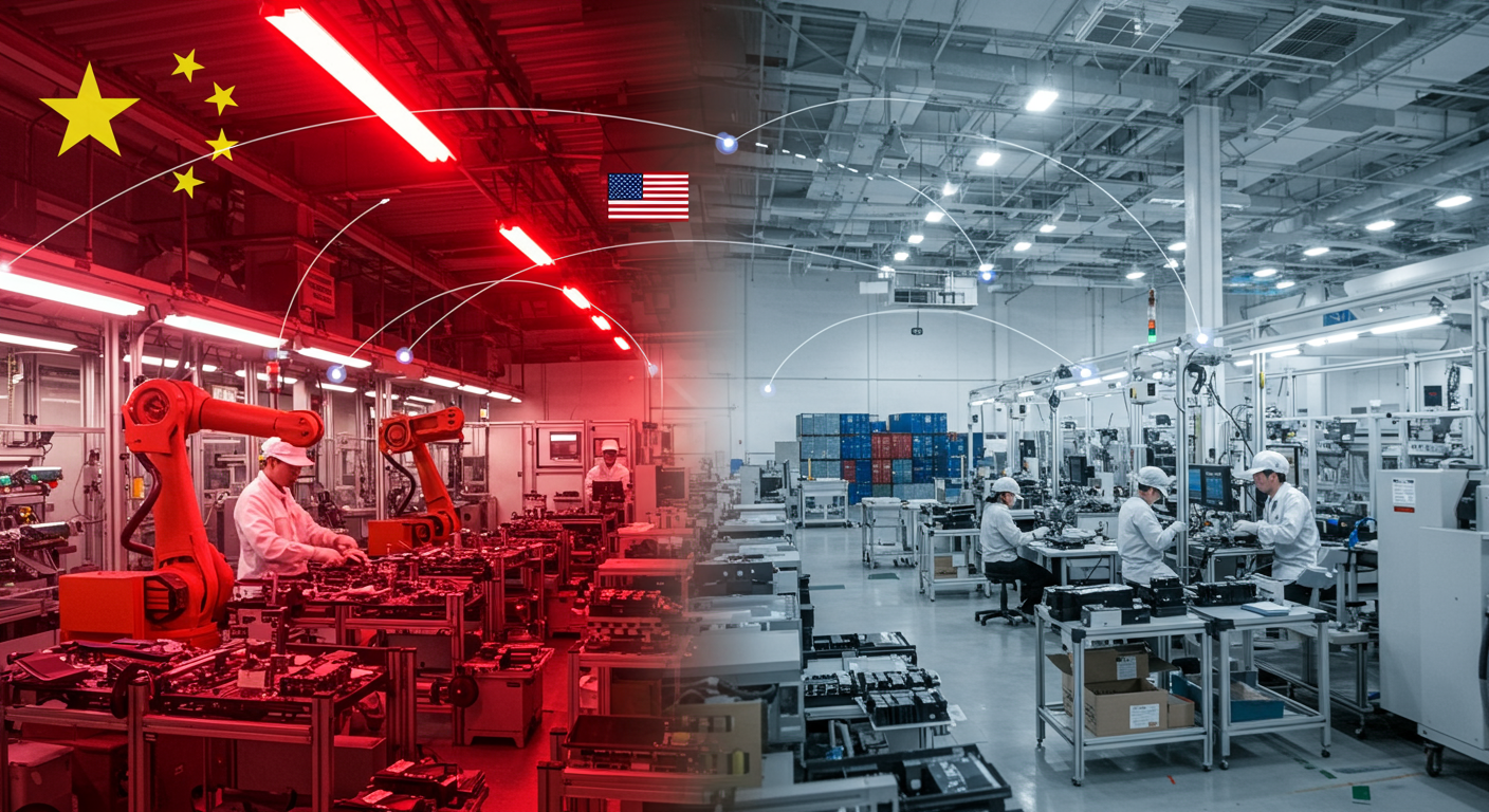 Global Manufacturing Shifts: How China's Tariff Strategies Impact Business Strategy