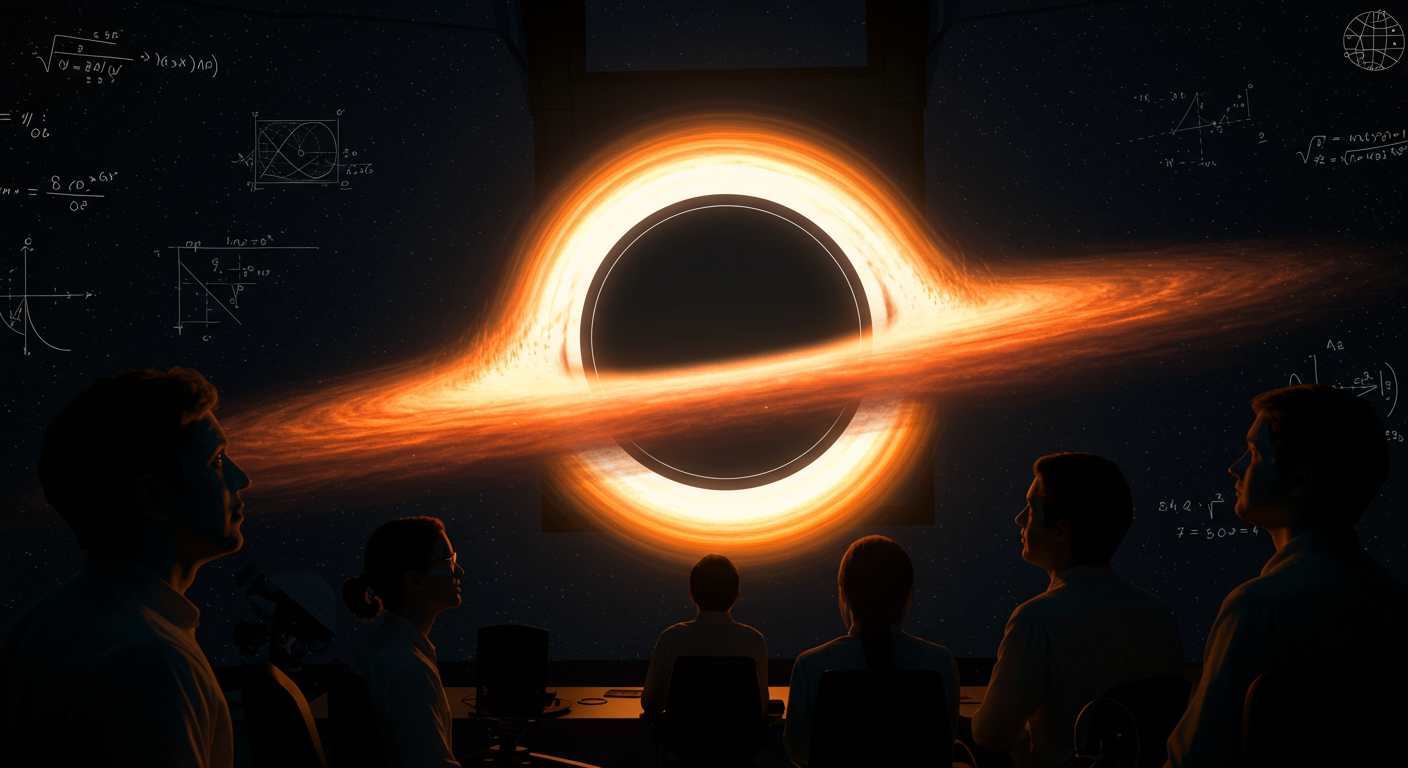Imagen-The First Black Hole Image: How Einstein's Theory Was Finally Visualized