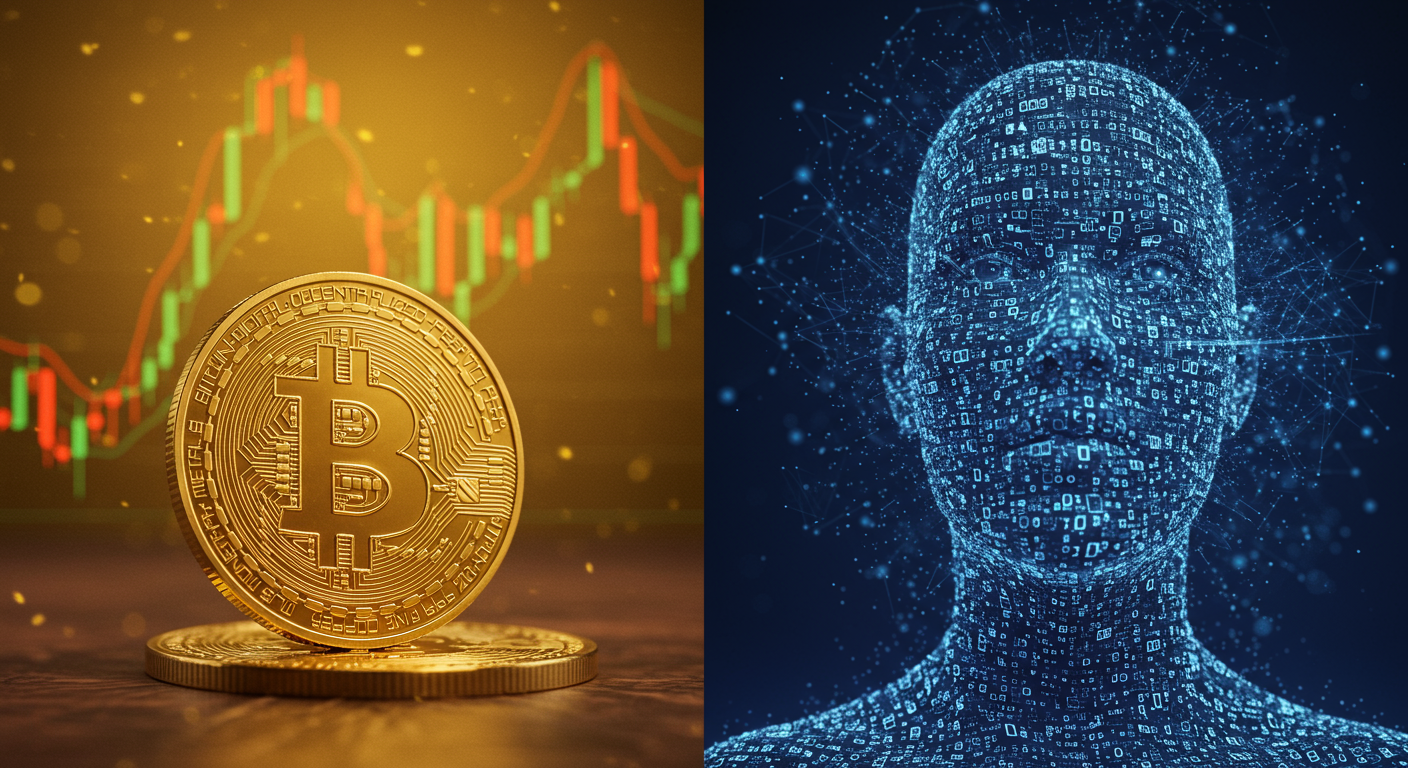 Imagen-The Future of Digital Currency: Bitcoin Volatility, AI Video Generation, and Economic Insights