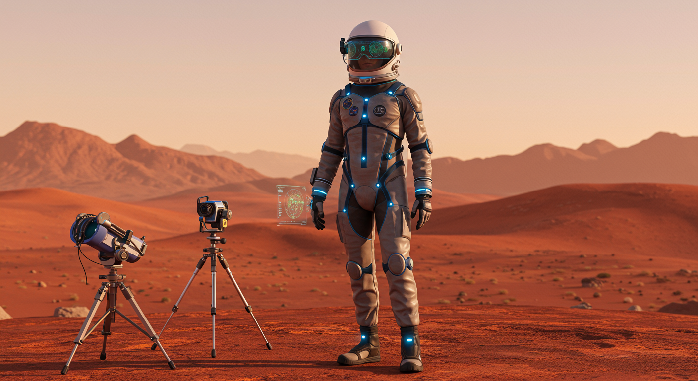 Imagen-The Future of Mars Exploration: Dava Newman's Vision for Revolutionary Spacesuits and Human Missions