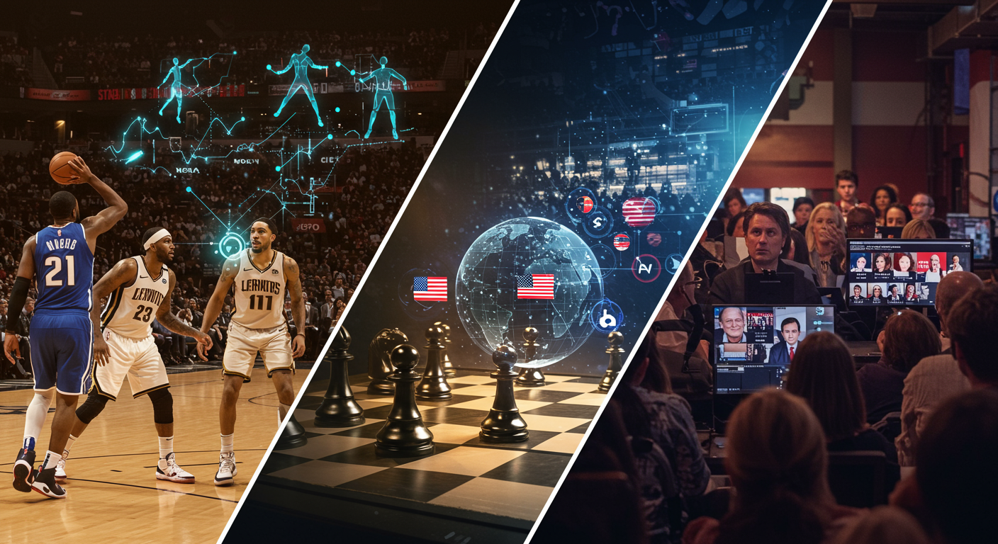 The Triple Impact of AI: Transforming Sports, Global Power, and Political Discourse