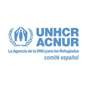 Logo de Asociación España con ACNUR