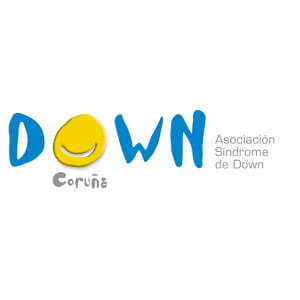 Logotipo de Down Coruña
