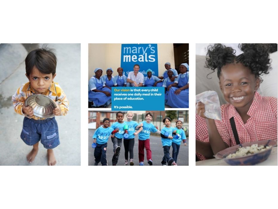 Imagen descriptiva de cabecera de la ONG Fundación Mary´s Meals Spain