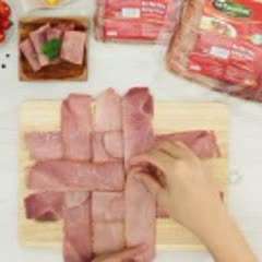 Cách Làm Bacon Cuộn Sandwich Phô Mai Béo Ngậy