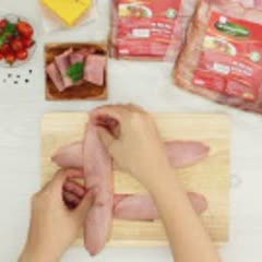 Cách Làm Bacon Cuộn Sandwich Phô Mai Béo Ngậy