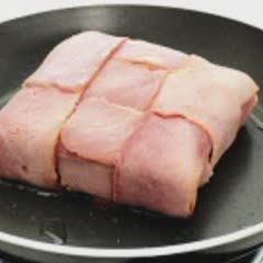 Cách Làm Bacon Cuộn Sandwich Phô Mai Béo Ngậy