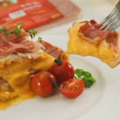 Cách Làm Bacon Cuộn Sandwich Phô Mai Béo Ngậy