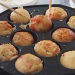 Cách làm Bánh Bạch Tuộc Takoyaki thơm ngon, chuẩn vị Nhật 