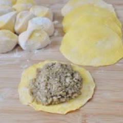 Cách làm bánh bao nhân cà tím
