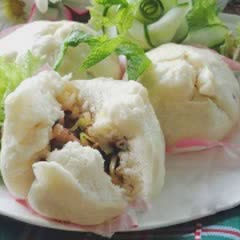 Cách làm bánh bao nhân thịt gà