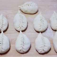 Cách làm Bánh bao nhân thịt xào cà tím
