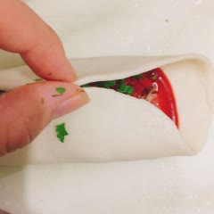 Cách làm bánh bao pizza