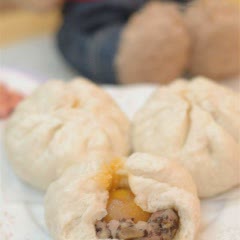 Cách Làm Bánh Bao Trứng Muối | Nhân Thịt Mềm Xốp