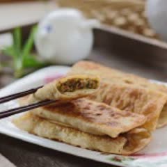 Cách làm bánh chiên áo chảo nhân thịt băm