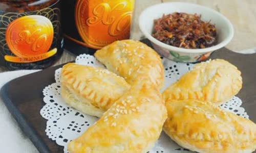 Cách làm bánh gối nướng giòn