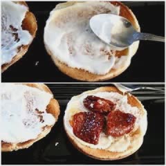Cách làm Bánh hamburger đậu hũ
