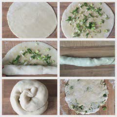 Cách làm bánh hành chiên mặn