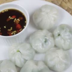 Cách làm bánh hấp nhân hẹ Trung Quốc