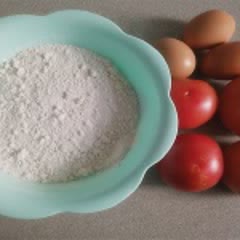 Cách làm Bánh hấp nhân trứng sốt cà chua