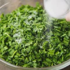 Cách làm bánh hẹ nhân thịt