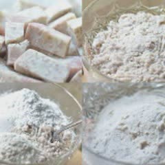 Cách làm bánh khoai môn chiên xù nhân trứng muối