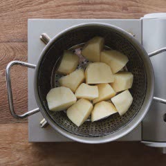 Cách làm Bánh khoai tây bắp phô mai
