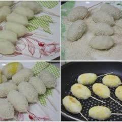 Cách làm bánh khoai tây bọc xúc xích