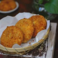 Cách làm bánh khoai tây nghiền chiên xù