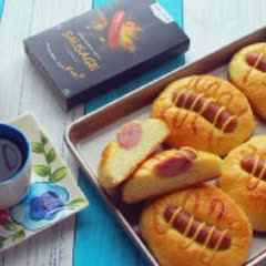 Cách Làm Bánh Mì Cuộn Xúc Xích Nướng Đơn Giản