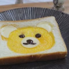 Cách Làm Bánh Mì Sandwich Hình Đầu Gấu Cho Bé
