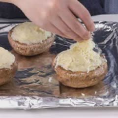 Cách làm bánh nấm nhồi khoai tây