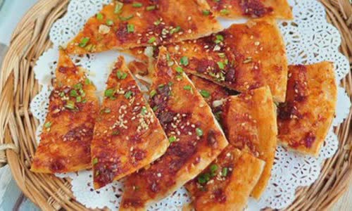 Cách làm bánh nướng phết sốt ớt đậu cay
