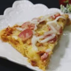 Cách làm bánh pizza mì tôm