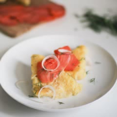 Cách Làm Bánh Polenta Cá Hồi Đơn Giản, Ăn Là Ghiền