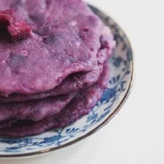 Cách làm Bánh Rán Khoai Lang Tím giòn rụm thơm bùi