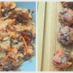 Cách làm bánh rán mặn nhân thịt