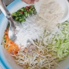 Cách làm Bánh rau củ chiên giòn