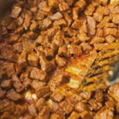 Cách Làm Bánh Tiêu Kẹp Thịt Bò Lúc Lắc Thơn Ngon