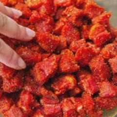 Cách Làm Bánh Tiêu Kẹp Thịt Bò Lúc Lắc Thơn Ngon