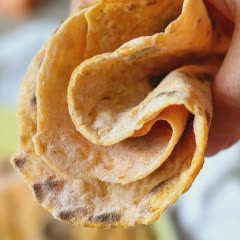 Cách làm Bánh Tortilla khoai lang