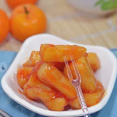 Cách làm bánh đúc sốt chua ngọt