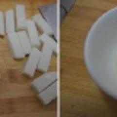 Cách làm bánh đúc sốt chua ngọt