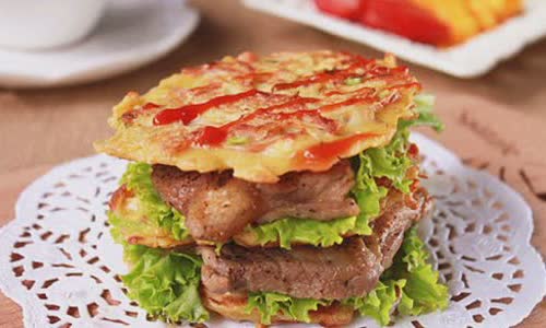 Cách Làm Burger Bò Không Cần Lò Nướng Cực Ngon