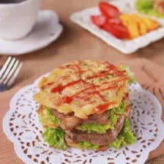 Cách Làm Burger Bò Không Cần Lò Nướng Cực Ngon