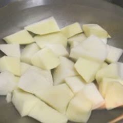 Cách làm hoành thánh chiên nhân phô mai khoai tây