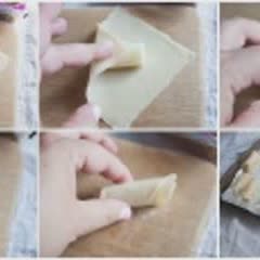 Cách làm Hoành thánh phô mai nướng