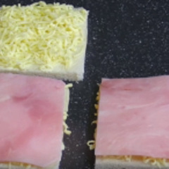 Cách làm Monte Cristo Sandwich kẹp thịt nguội và phô mai
